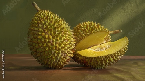 Vibrant Karamay Fruit Close-Up. Nature's Bounty Concept photo