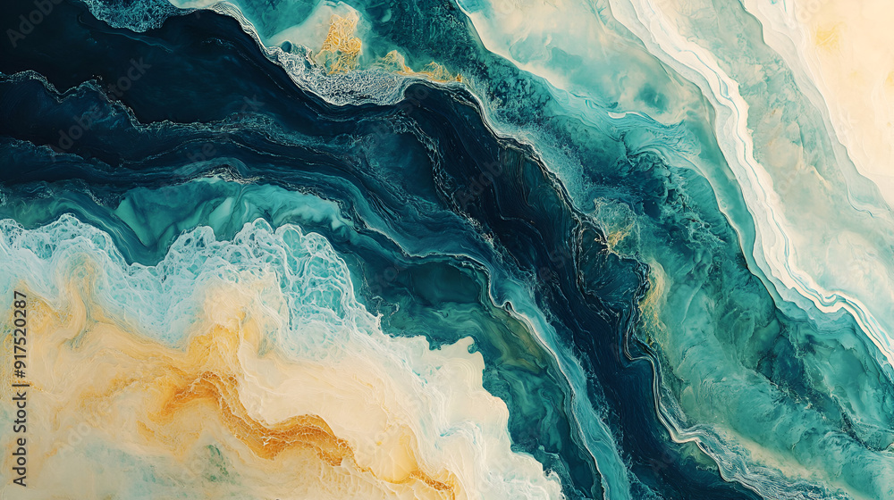 Adstract background layers of colours, ocean colours and feel Adstract background layers of colours, ocean colours and feel