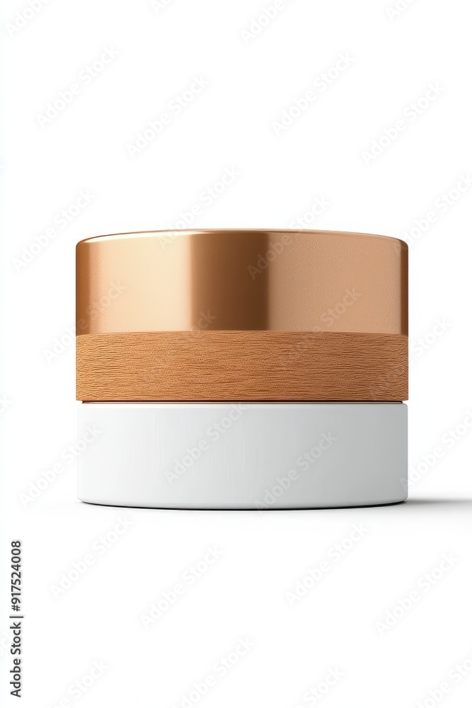 Mock-up of cosmetic package isolated on white Mock-up of cosmetic package isolated on white