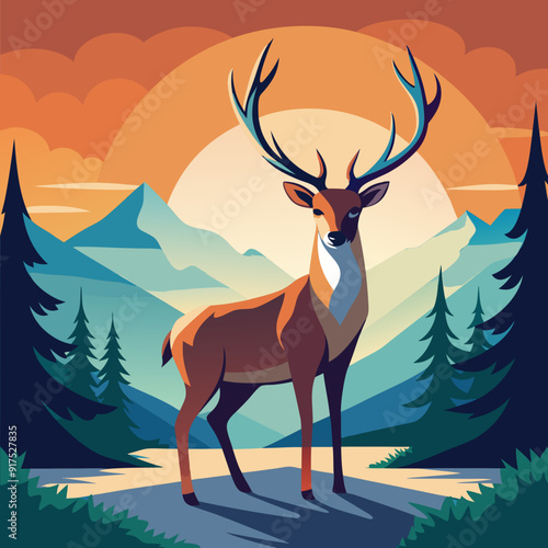 deer in the forest