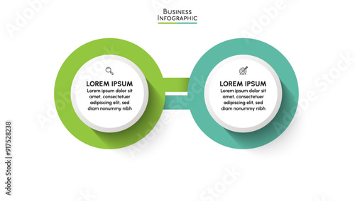 Business data visualization. timeline infographic icons designed for abstract background template
