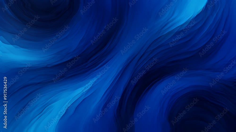Abstract Blue Swirling Pattern Abstract Blue Swirling Pattern