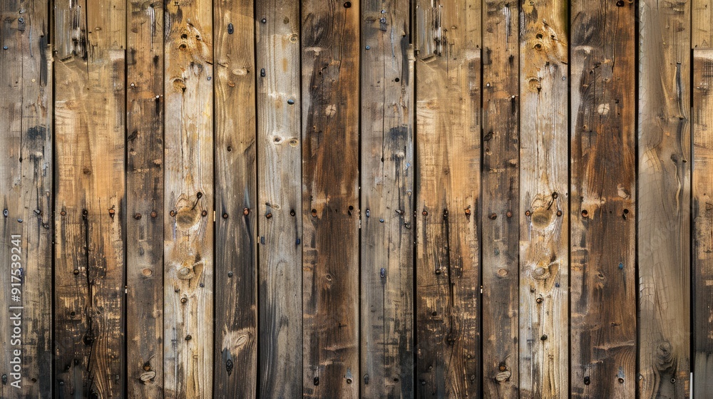 Fototapeta premium Wooden texture, nature wall, vintage barn plank background