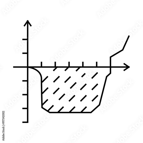 death valley line icon vector. death valley sign. isolated contour symbol black illustration