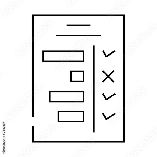 milestone planning line icon vector. milestone planning sign. isolated contour symbol black illustration