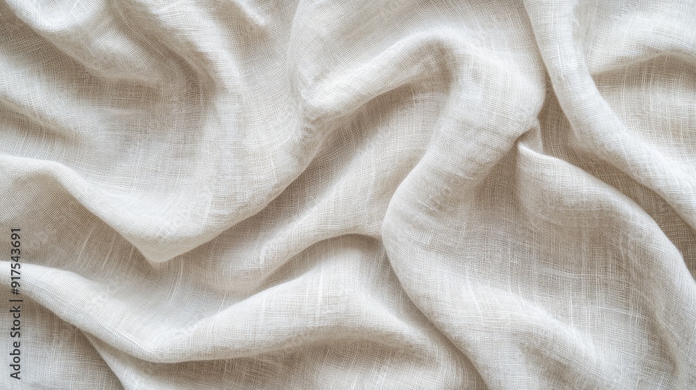 Light beige linen texture. Fabric background Light beige linen texture. Fabric background