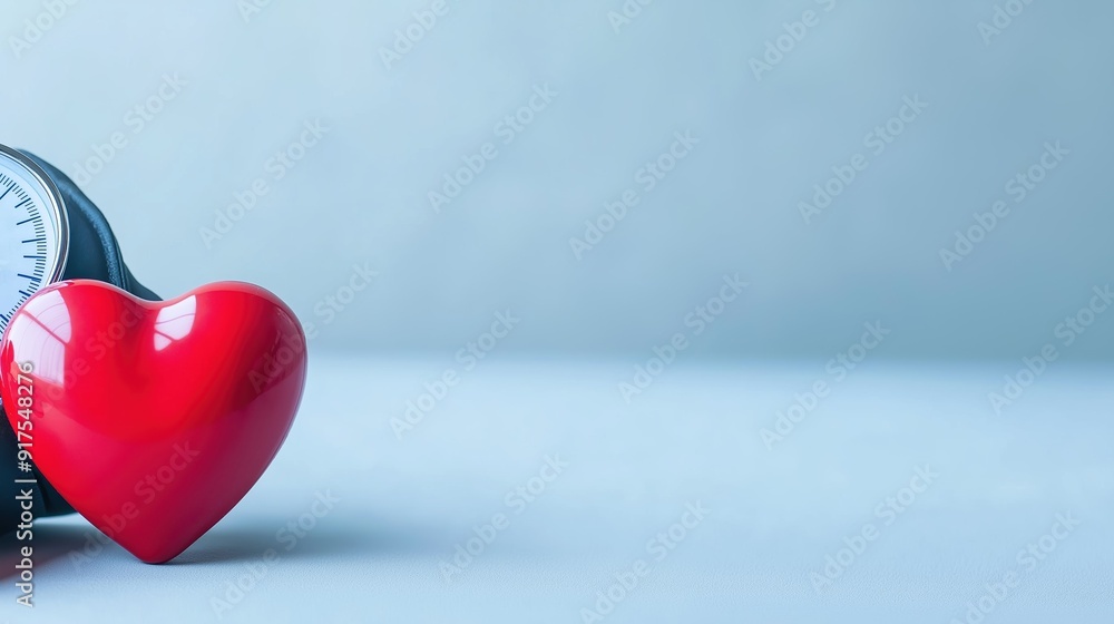 Detailed image of a heart-shaped symbol next to blood pressure readings, Hypertension, Cardiovascular Measuremen Detailed image of a heart-shaped symbol next to blood pressure readings, Hypertension, Cardiovascular Measuremen