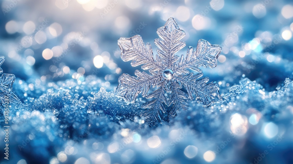 Silver and blue sparkling background with cool tones and icy light effects, creating a wintery and magical atmosphere Silver and blue sparkling background with cool tones and icy light effects, creating a wintery and magical atmosphere