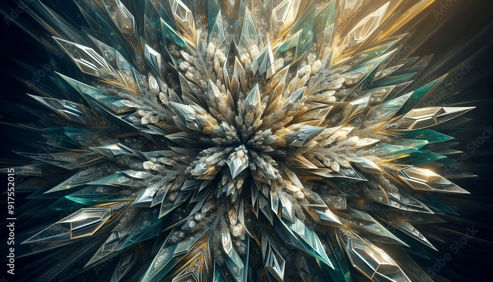 Fototapeta premium Geometric Harmony in Art