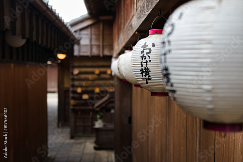 三重県伊勢市　おかげ横丁風景