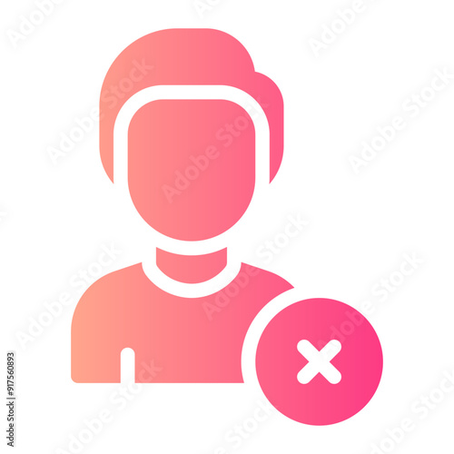 layoff gradient icon