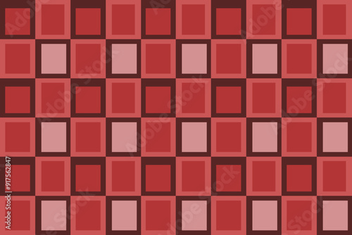 red square pattern