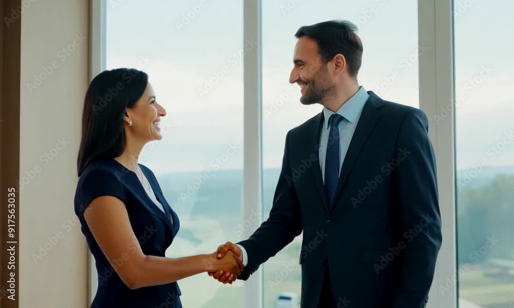 Tracking shot financial advisor, client meeting, office setting, financial future discussion Tracking shot financial advisor, client meeting, office setting, financial future discussion
