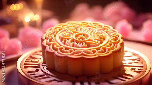 Delicious Mid-Autumn Festival mooncake pictures