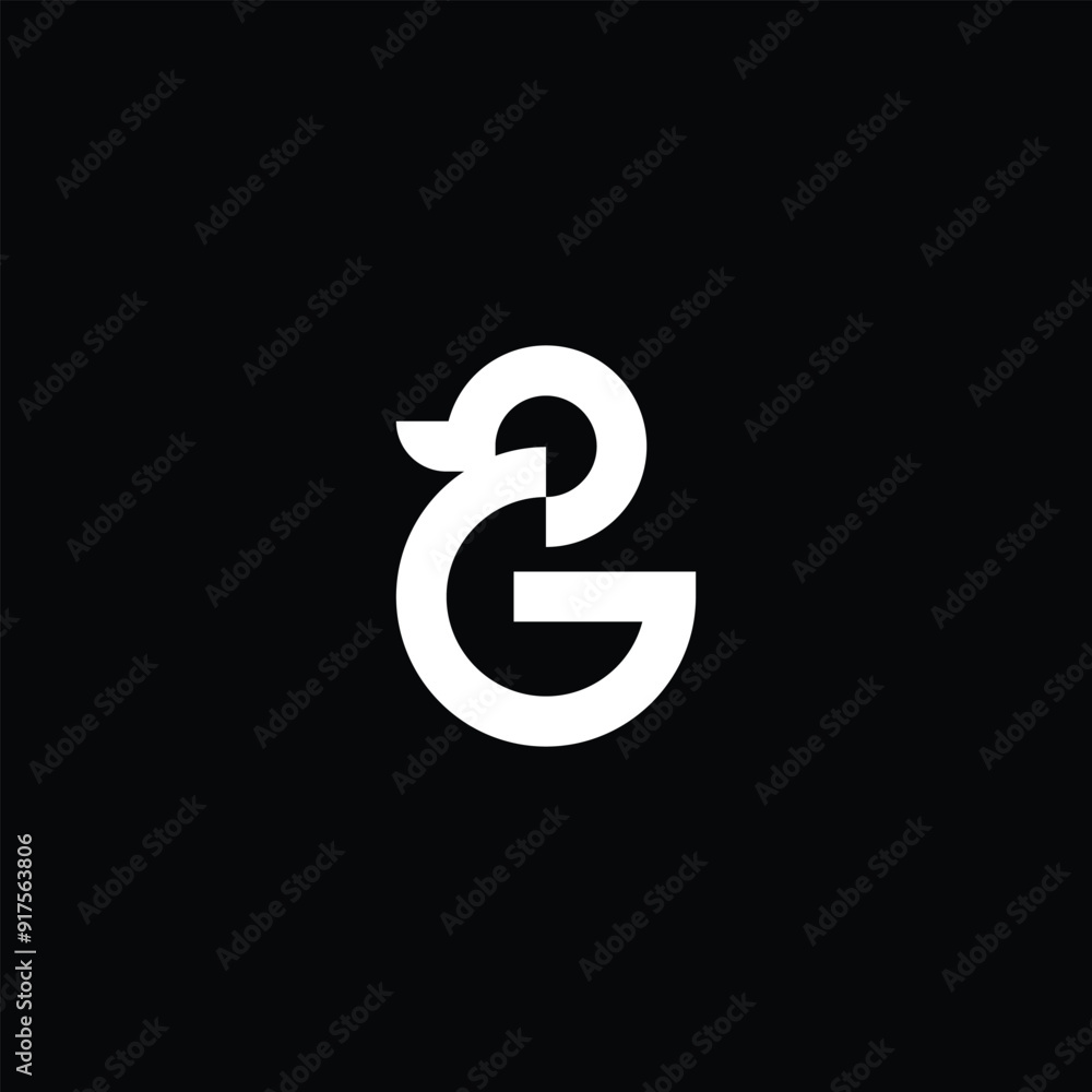 simple duck logo vector illustration with line art style simple duck logo vector illustration with line art style