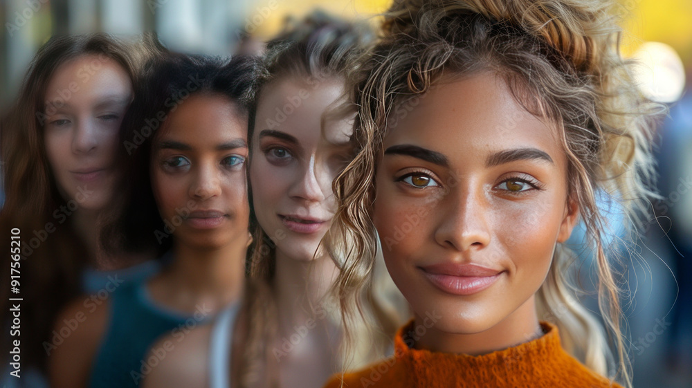 diverse group of people looking for help.generative ai