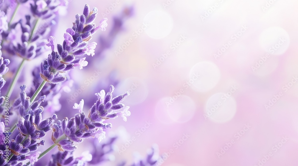 Gentle lavender background with a soothing, calming effect and smooth finish Gentle lavender background with a soothing, calming effect and smooth finish
