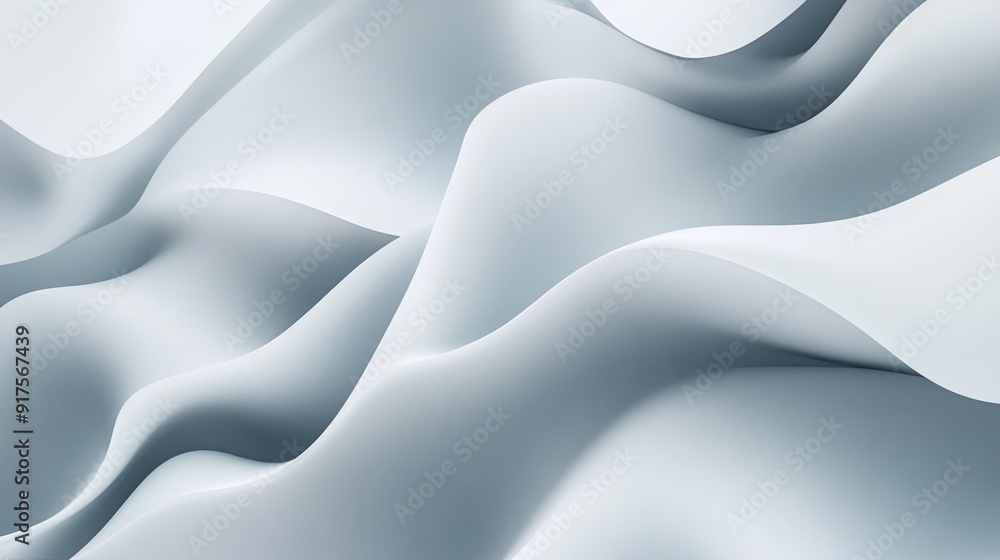 Obraz premium Soft gray background with a subtle gradient and minimalistic design