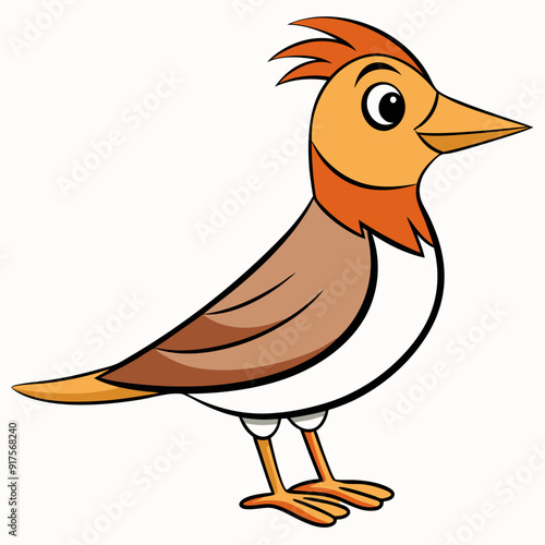 lark isolated on white background, lark vector illustration, bird on a branch vector art, lark silhouette, bird vector icon, Ducks on a branch line art, eps
