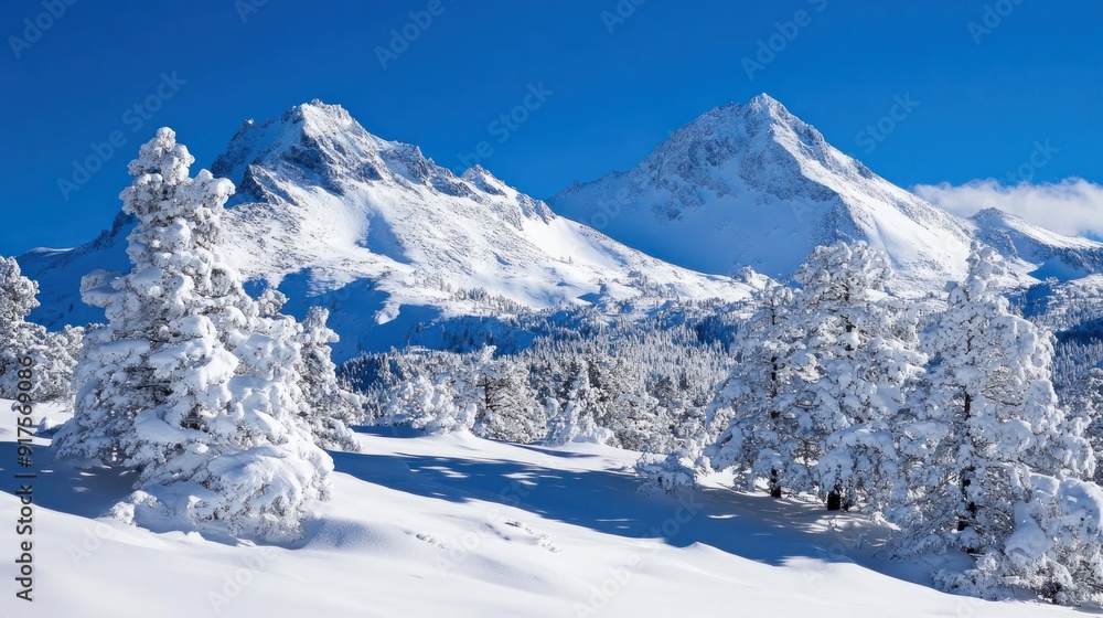 Snowy Mountain Peak Snowy Mountain Peak