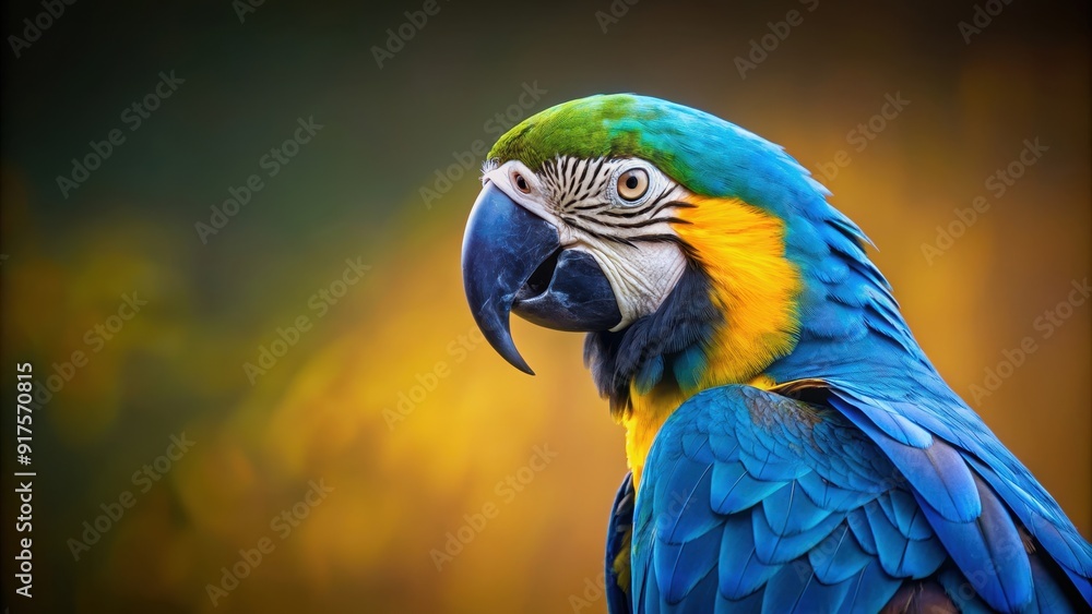 Blue and yellow macaw isolated on background, tropical bird, colorful feathers, exotic, animal, wildlife, parrot Blue and yellow macaw isolated on background, tropical bird, colorful feathers, exotic, animal, wildlife, parrot
