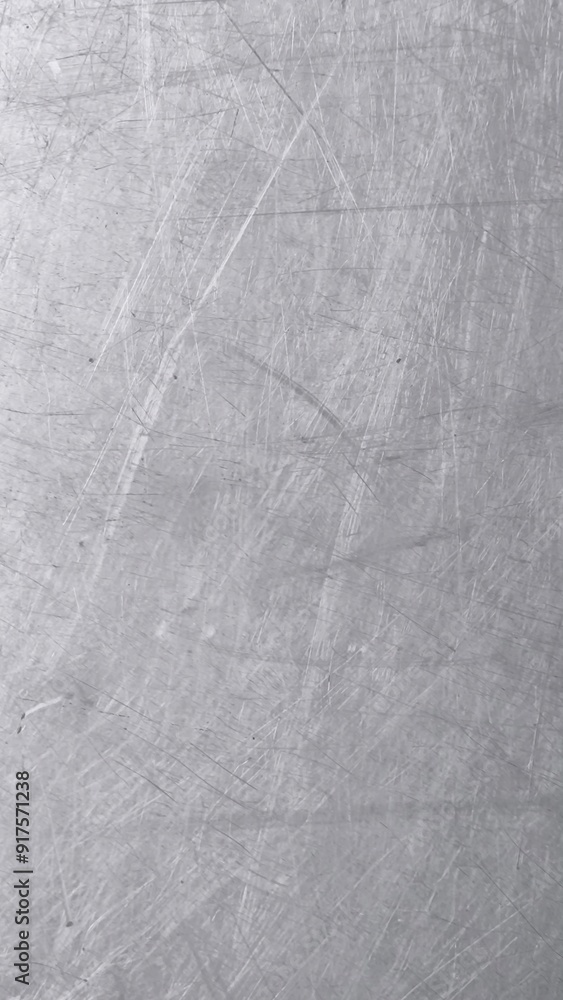 Fototapeta premium The steel plate surface has scratches from use.