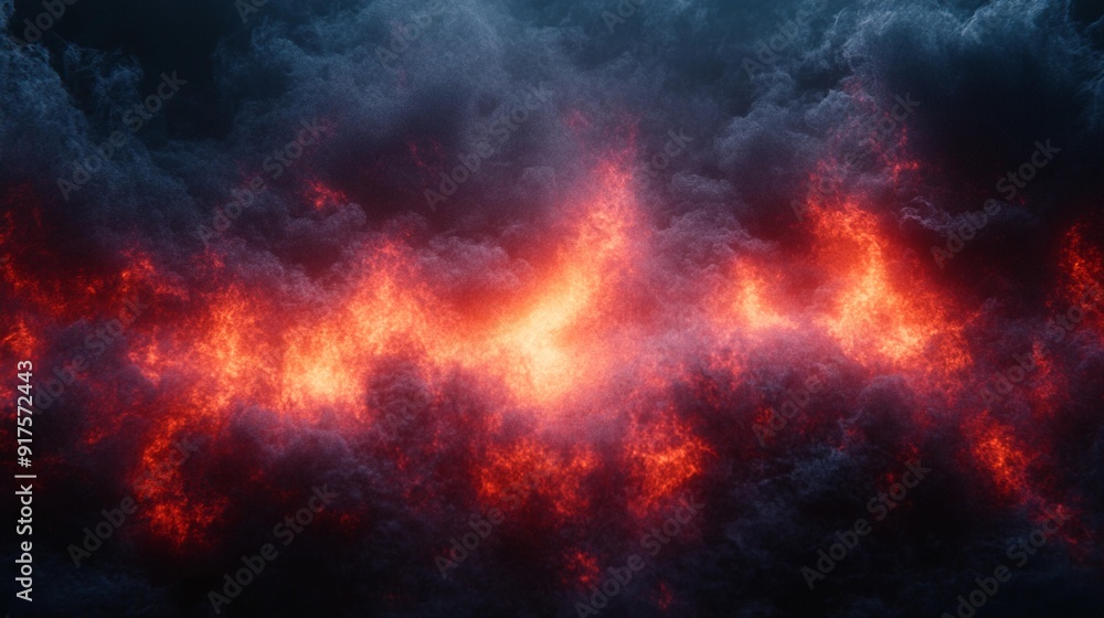 Intense Explosion Border Featuring Smoke and Lava, Perfect for Dramatic and Action Imagery, Generative AI Intense Explosion Border Featuring Smoke and Lava, Perfect for Dramatic and Action Imagery, Generative AI