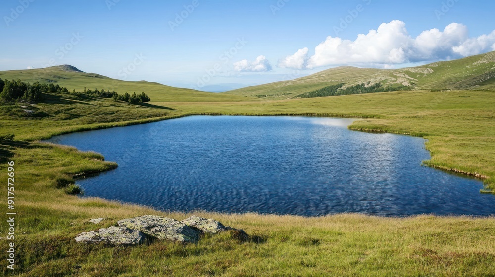 Serene Mountain Lake Serene Mountain Lake