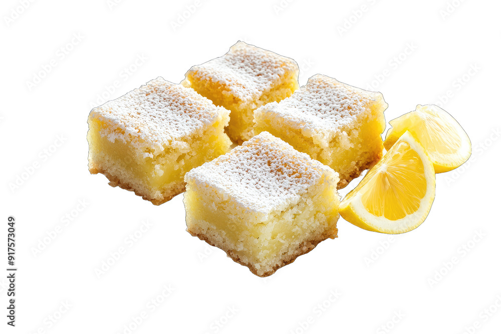 Delicious lemon squares dusted with powdered sugar, perfect for dessert lovers and refreshing summer treats. Delicious lemon squares dusted with powdered sugar, perfect for dessert lovers and refreshing summer treats.