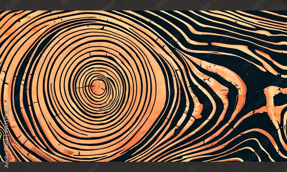 Abstract Wood Grain Pattern Abstract Wood Grain Pattern
