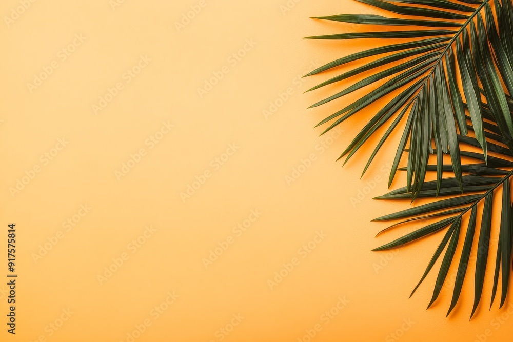 Aesthetic shadow play of palm leaves on a golden sandy beach with a smooth, abstract backdrop. The composition is designed to evoke a calm and dreamy feeling, perfect for concept banners with Aesthetic shadow play of palm leaves on a golden sandy beach with a smooth, abstract backdrop. The composition is designed to evoke a calm and dreamy feeling, perfect for concept banners with