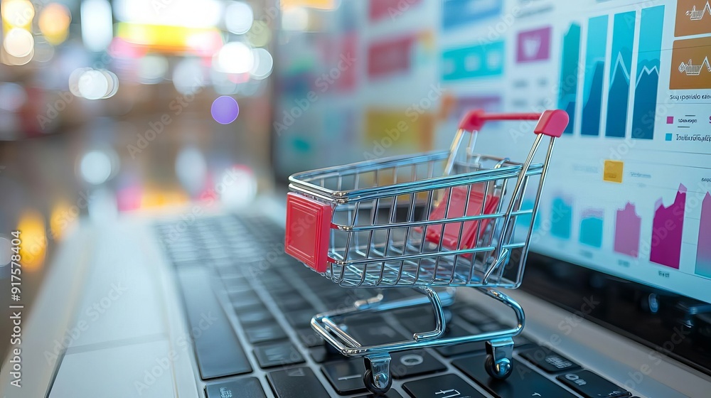 Global E-commerce Dashboard Zoom in on sales analytics with charts and graphs, offering insightful data Global E-commerce Dashboard Zoom in on sales analytics with charts and graphs, offering insightful data