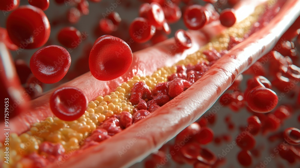Fat clogs blood. The accumulation of excess fat, particularly ...