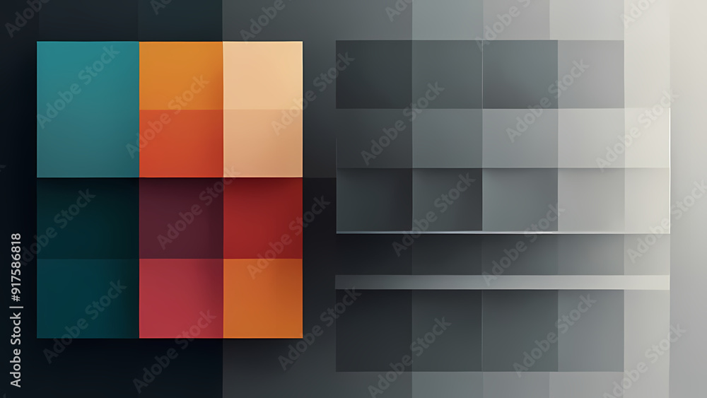 minimalist abstract background where the primary focus is on squares minimalist abstract background where the primary focus is on squares