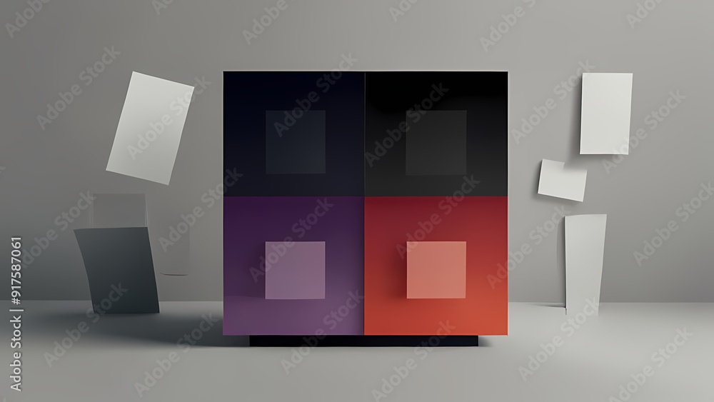minimalist abstract background where the primary focus is on squares minimalist abstract background where the primary focus is on squares