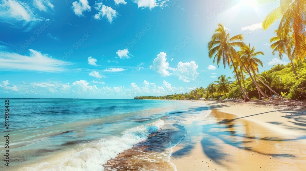 Obraz premium Tropical Paradise Beach