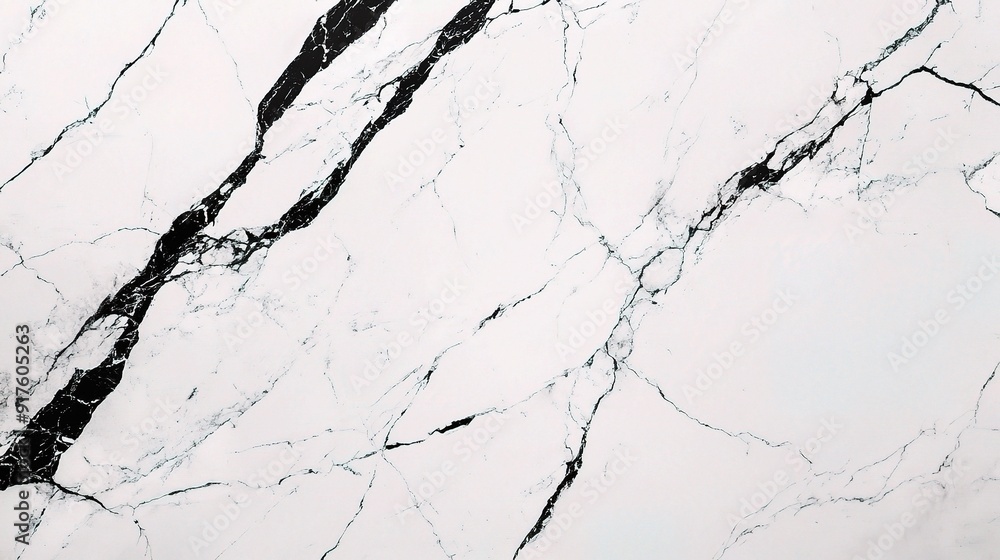 Marble texture with bold black and white contrasts and dramatic veins Marble texture with bold black and white contrasts and dramatic veins