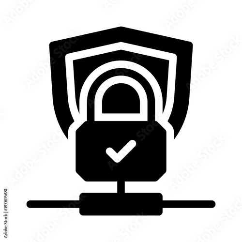 encryption glyph icon