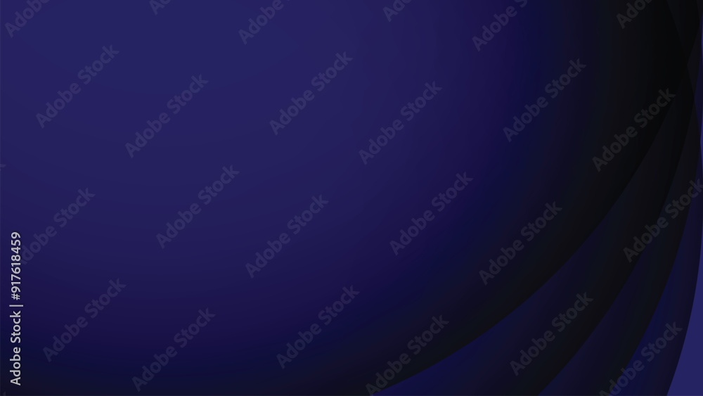 Obraz premium Abstract wave background with blue dark colour