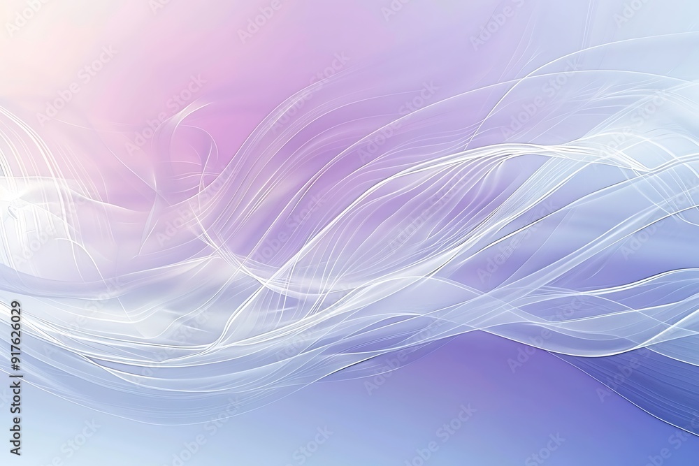 Abstract Background with Soft, Flowing Lines Abstract Background with Soft, Flowing Lines