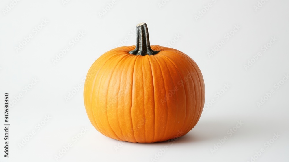 Pumpkin isolated on white background. Ripe orange squash. Halloween or Thanksgiving harvest holiday season concept Pumpkin isolated on white background. Ripe orange squash. Halloween or Thanksgiving harvest holiday season concept