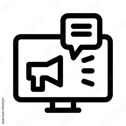 broadcast line icon