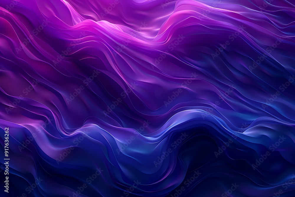 Abstract Purple and Blue Swirls Abstract Purple and Blue Swirls