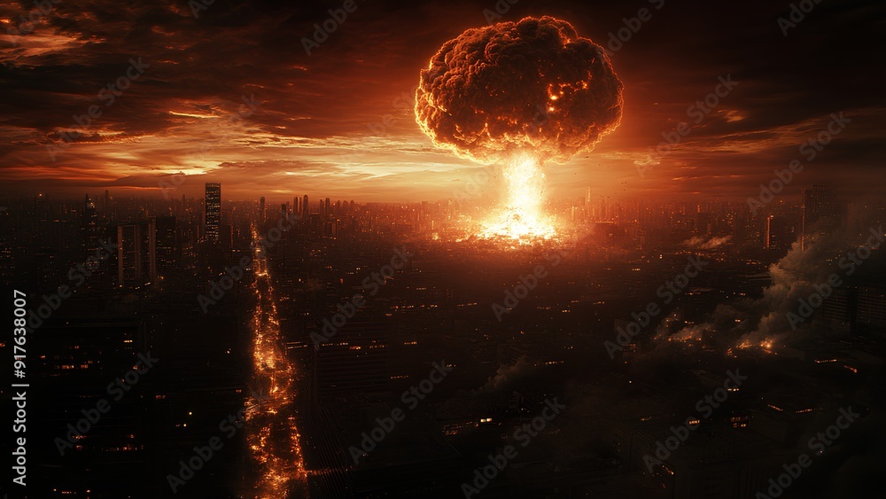 Fototapeta premium Inferno's Dawn