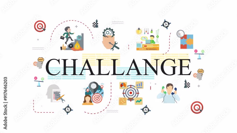 Business icons scattered to represent brand elements, ideal for marketing materials, presentations, websites, and social media graphics Business icons scattered to represent brand elements, ideal for marketing materials, presentations, websites, and social media graphics