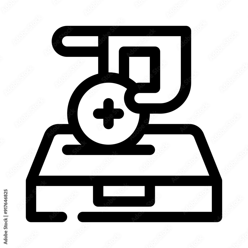 fundraising line icon fundraising line icon