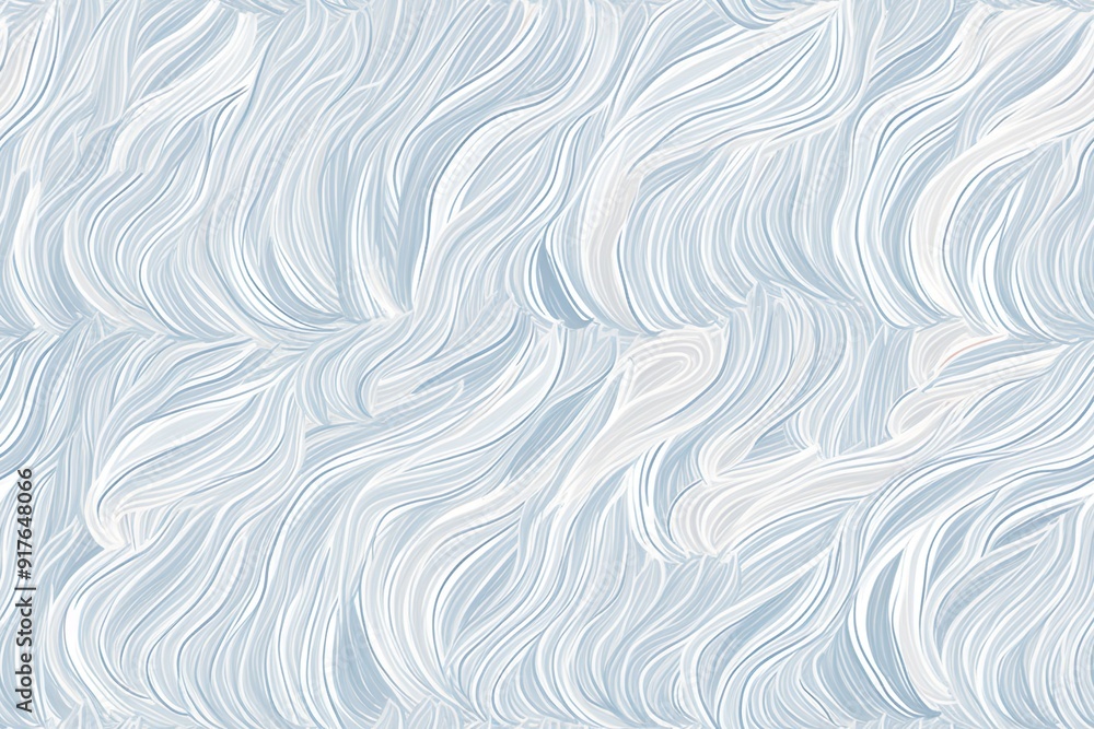 abstract background seamless border pattern, light grey and blue lines and waves, hand-drawn illustration abstract background seamless border pattern, light grey and blue lines and waves, hand-drawn illustration