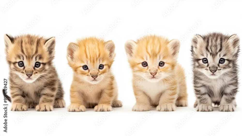Set of realistic photo animal isolated on white background Set of realistic photo animal isolated on white background