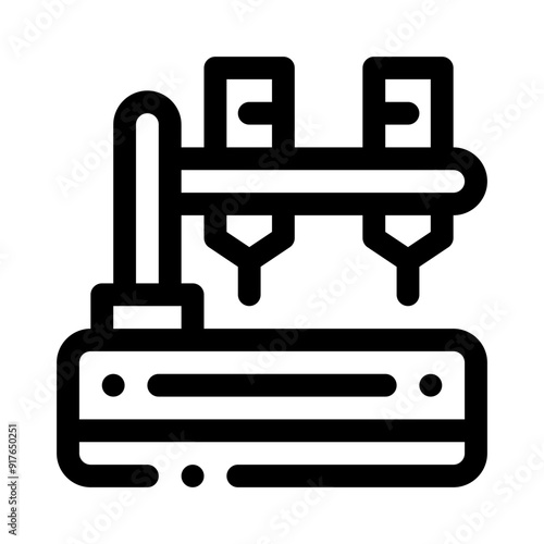 burette line icon