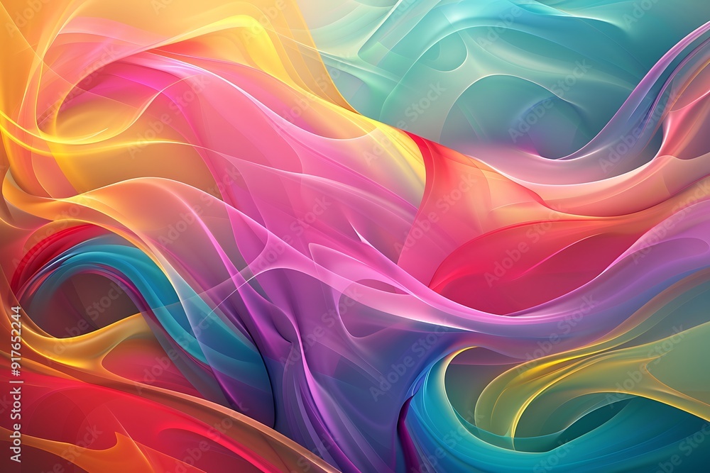 Abstract Colorful Swirls Abstract Colorful Swirls